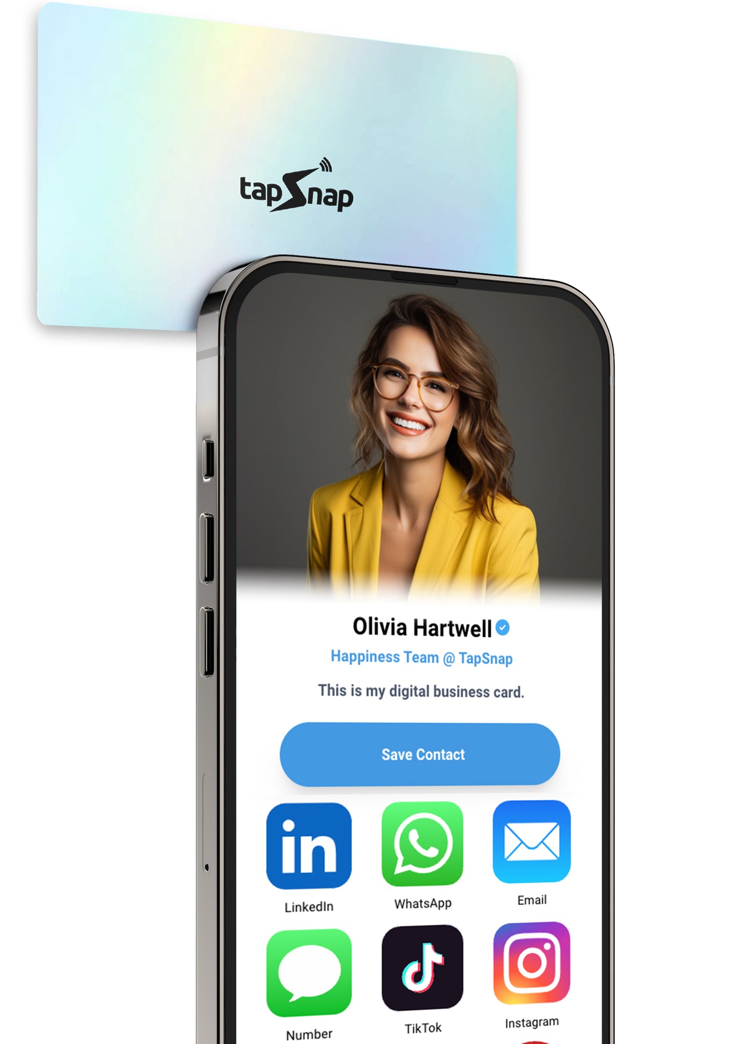 TapSnap Digital Business Card