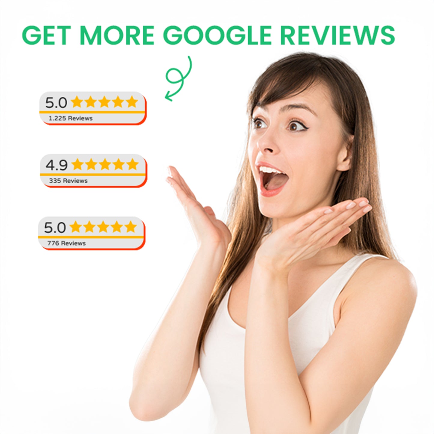 TapFive Google Review Tap Card (1 Pack)